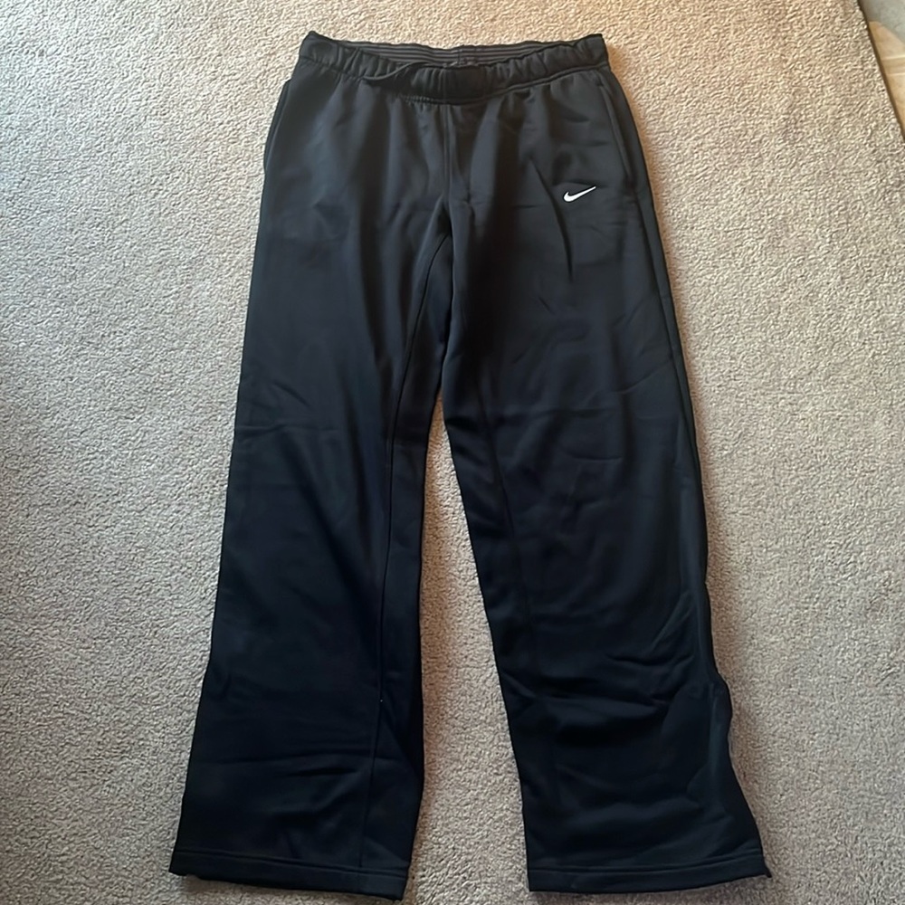 Black Nike thermal sweatpants!